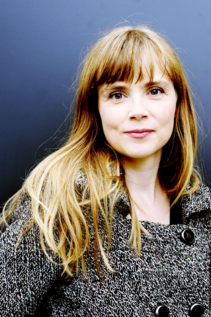 Close up of French actress Isabelle Carre